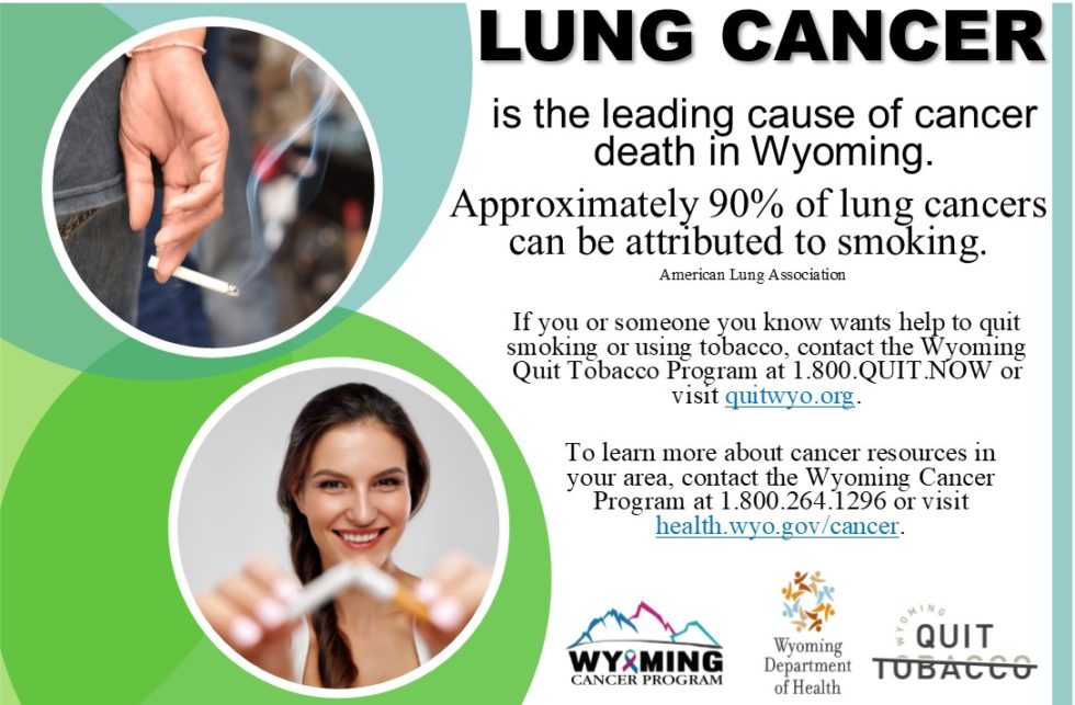 Lung Cancer Awareness Month Toolkit Wyoming Department Of Health