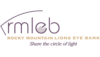 Letters r m l e b Rocky Mountain Lions Eye Bank Share the circle of light