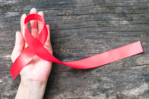 Photo of red ribbon