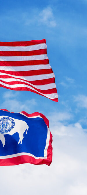 WyoandUSflag