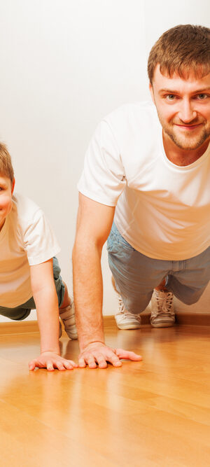boyanddadpushups