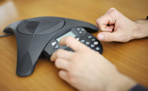 Conference calling phone