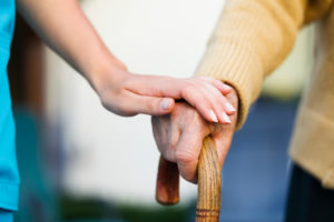 hands on cane photo