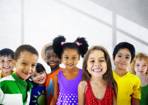 Photo of group of children