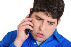teenage boy with phone
