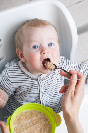 babyeatingcereal - Wyoming Department of Health