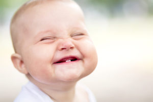 baby with big cheeks
