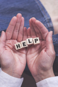 photo of helping hands