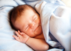 photo of newborn sleeping