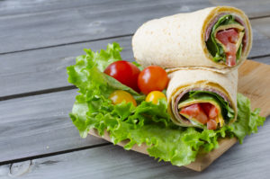 Photo of health sandwich wrap