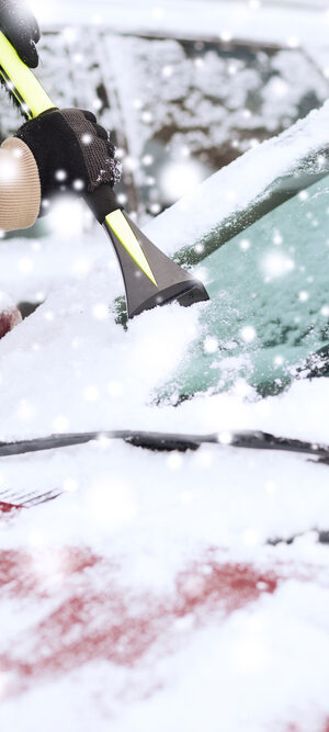 scrapingsnowoffcar