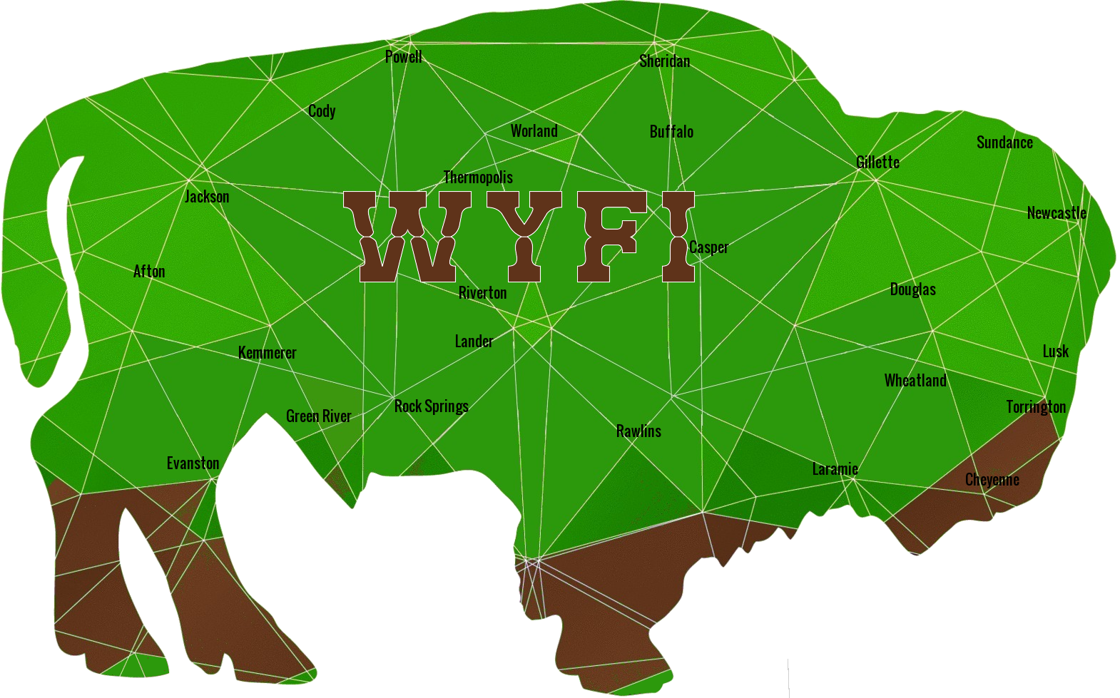 Wyoming Frontier Information (WYFI) logo