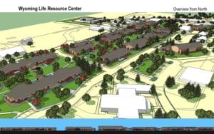 View 2 of WLRC design plans