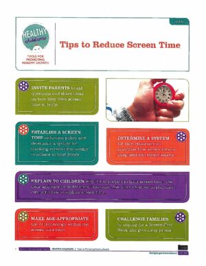 Tips to Reduce Screen Time - Wyoming Department of Health