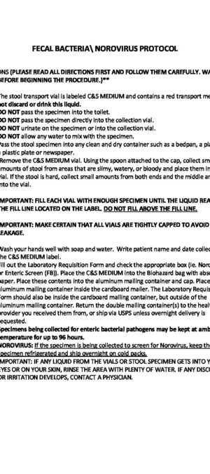 44411-80 44411-80 1-1 Fecal Bacteria Norovirus Protocol (1)