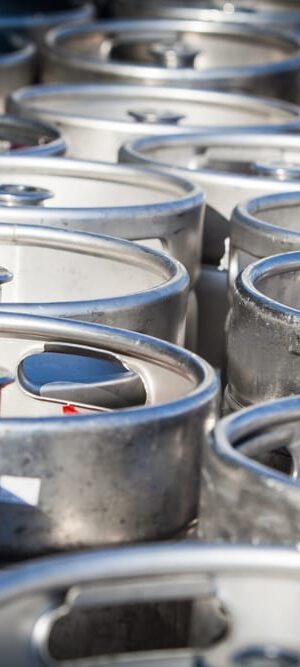 beer kegs