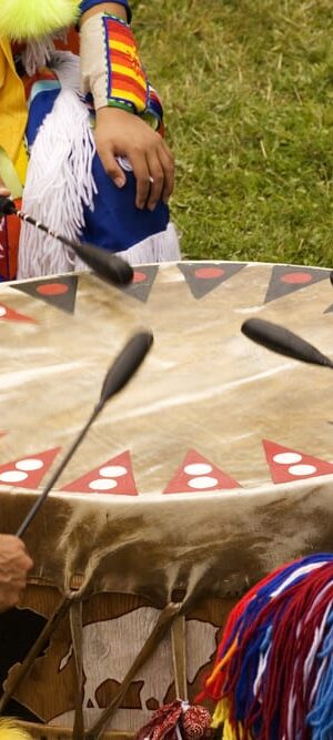 drummers at pow wow