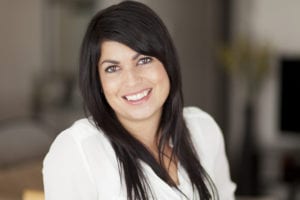 Woman smiling portrait