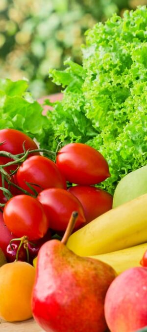 fruits and salad