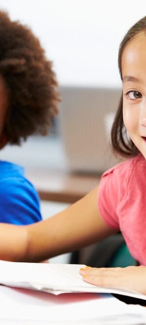 girls in classroom