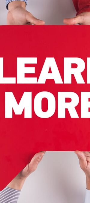 learn more speech bubble