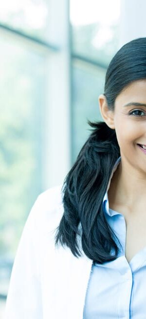 medical person with labcoat
