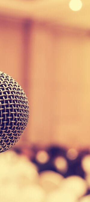 microphone in conference room