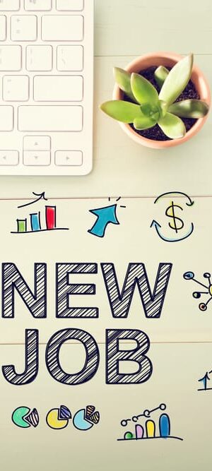 new job with computer