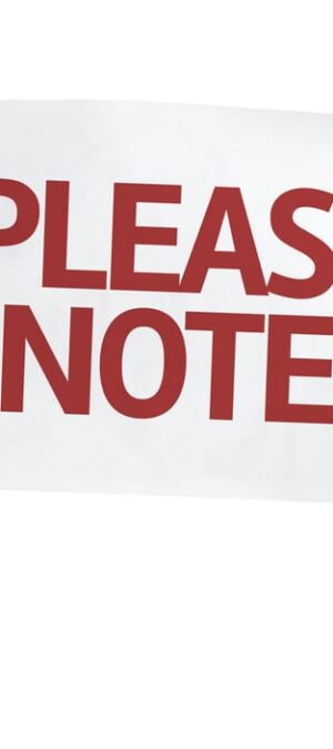 please note with hands