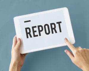 word report on tablet