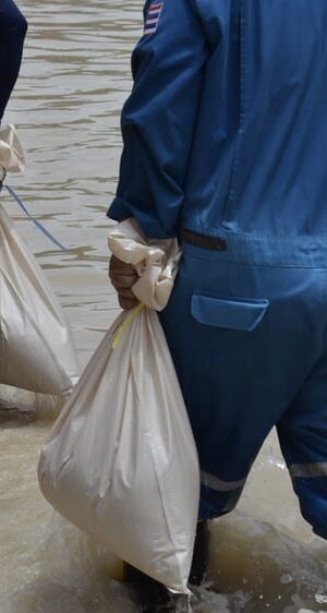 sandbags and flooding