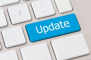 update on keyboard