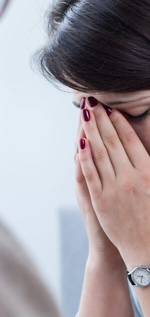 woman in therapy session