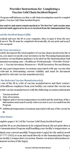 Vaccine-Cold-Chain-Incident-Report