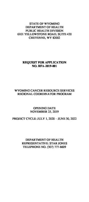 Final WCRS RFA 2020-2022