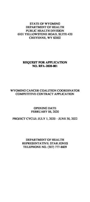 WYCC RFA