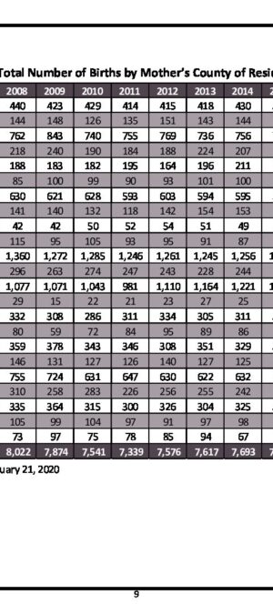 WY20052019ResBirthsPrelim