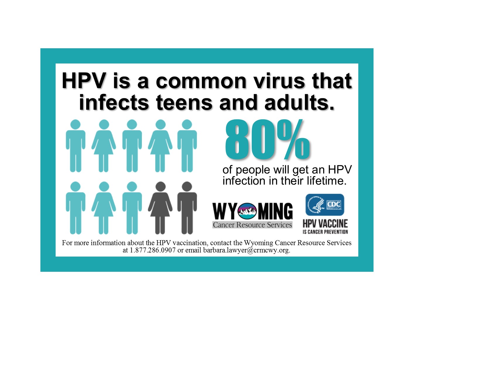 Hpv Ad For Wcrs Region I 2019 2 Wyoming Department Of Health 