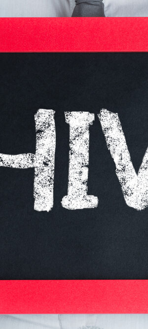 HIV on board with stethoscope