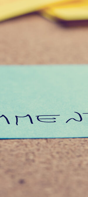 any comments on sticky note