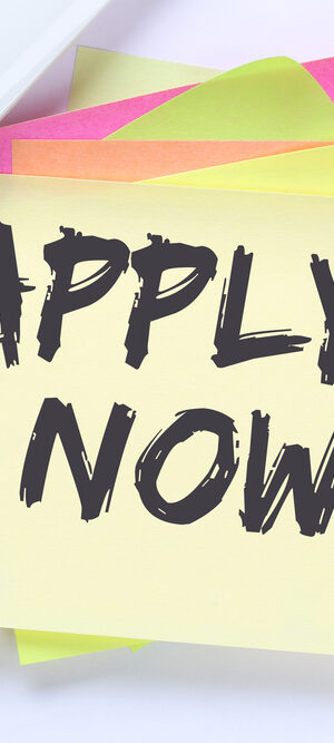 apply now on sticky notes