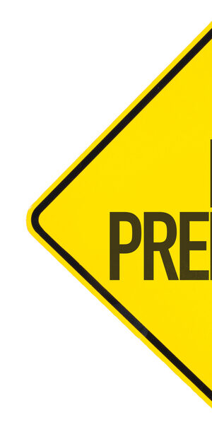 be prepared on sign