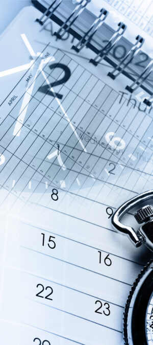 clock and calendar time