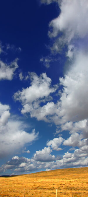 Cloudy Sky with Hills