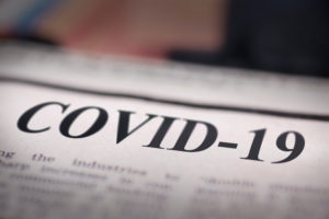 covid 19 paper headline