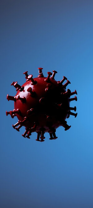 corona red virus image