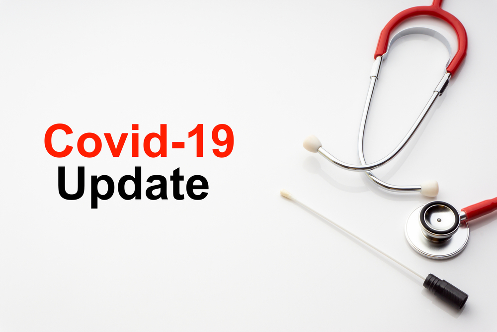 covid 19 update with stethoscope