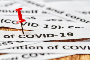 covid 19 with tack image