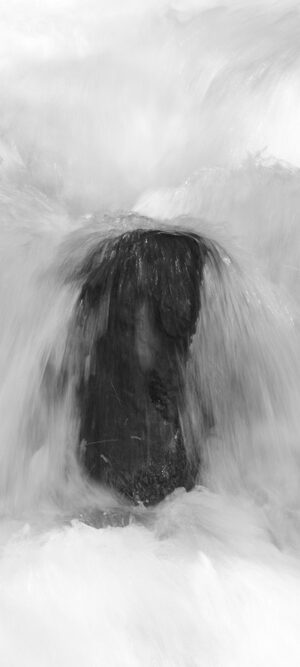 fast creek running over rocks