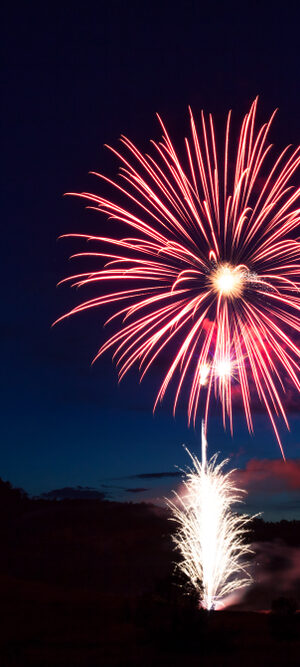 fireworks in Wyoming